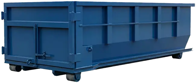 10-yard dumpster dimensions and specifications visual reference in Austin, TX