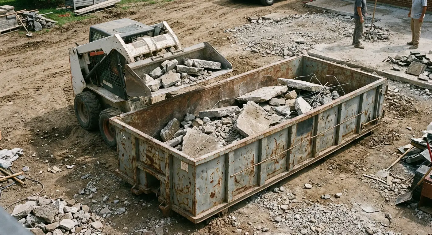 Heavy Concrete Patio Removal in Austin, TX
