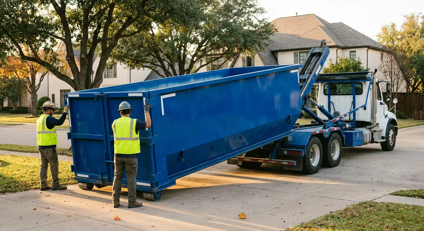 Roll-off dumpster rental service in Austin