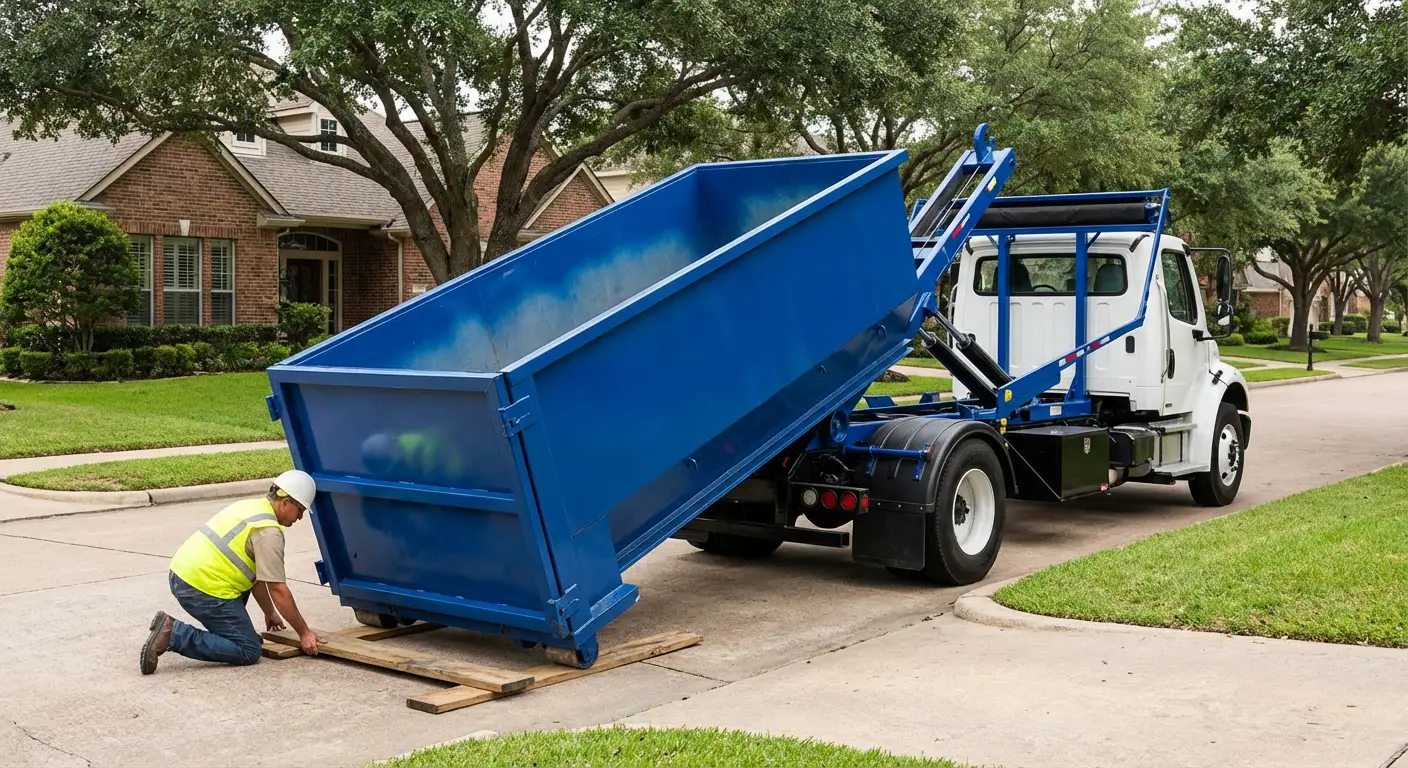 Dumpster rental service in Austin