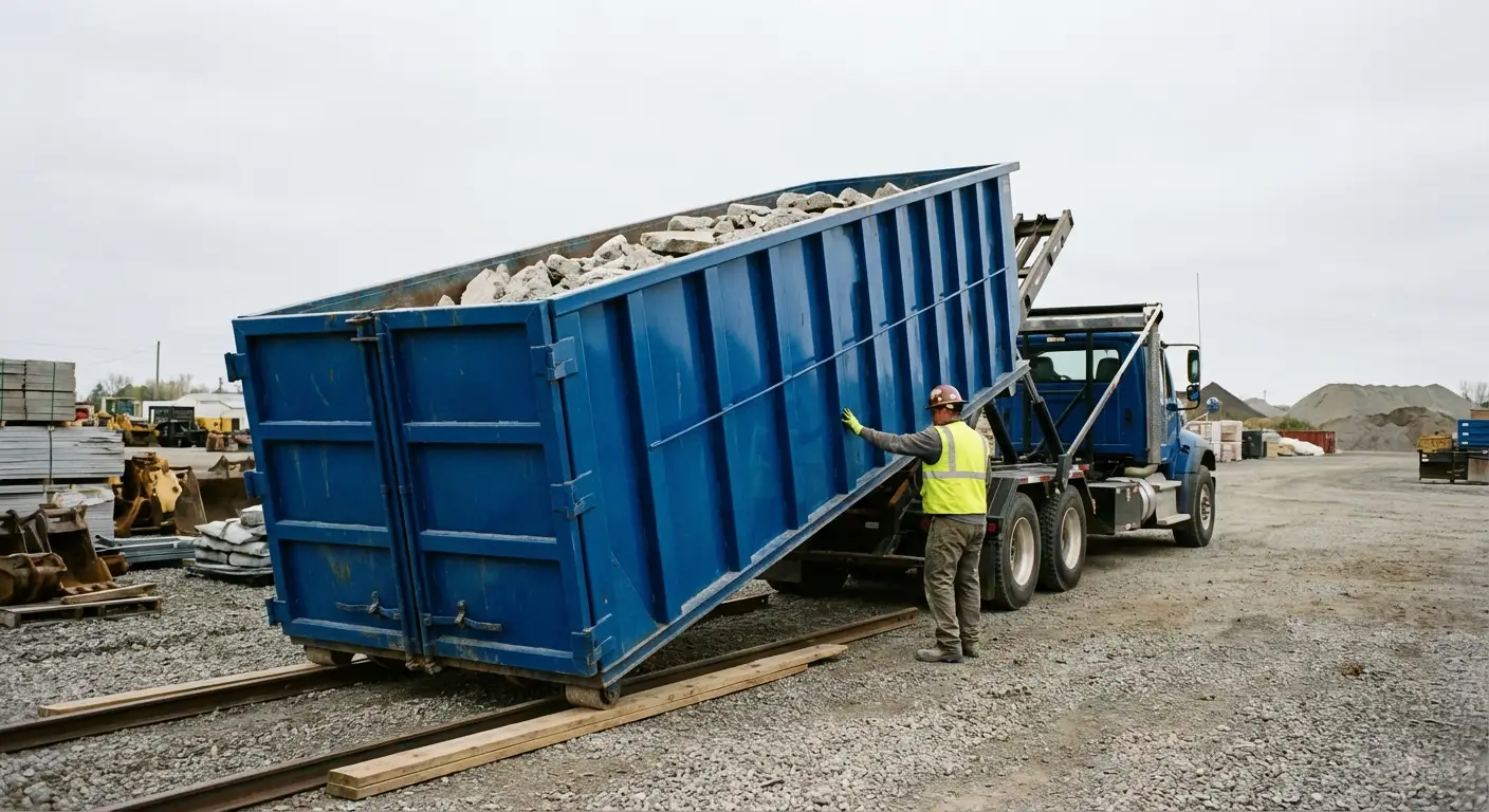 Heavy duty concrete dumpster specifications in Austin, TX
