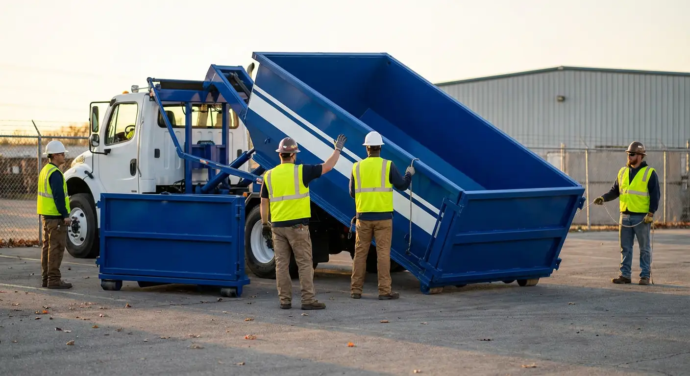 Roll-off dumpster service in Austin, TX
