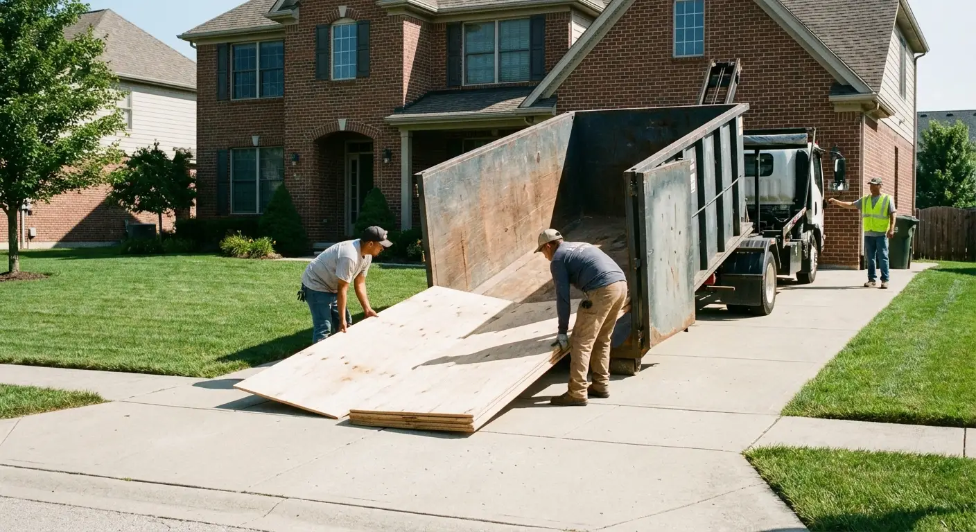 Hill Country Dumpster Rental safety standards visualization in Austin, TX