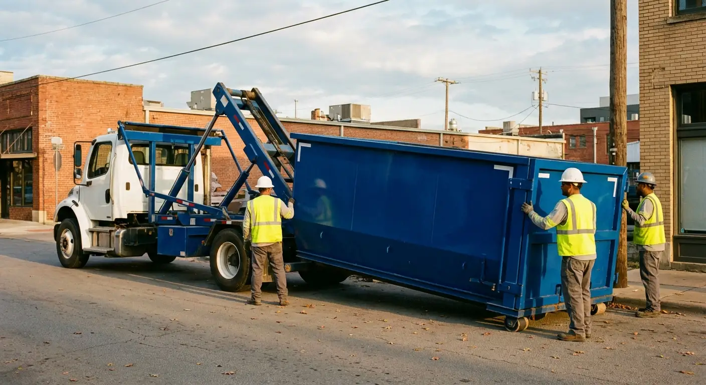 Dumpster rental service in Austin
