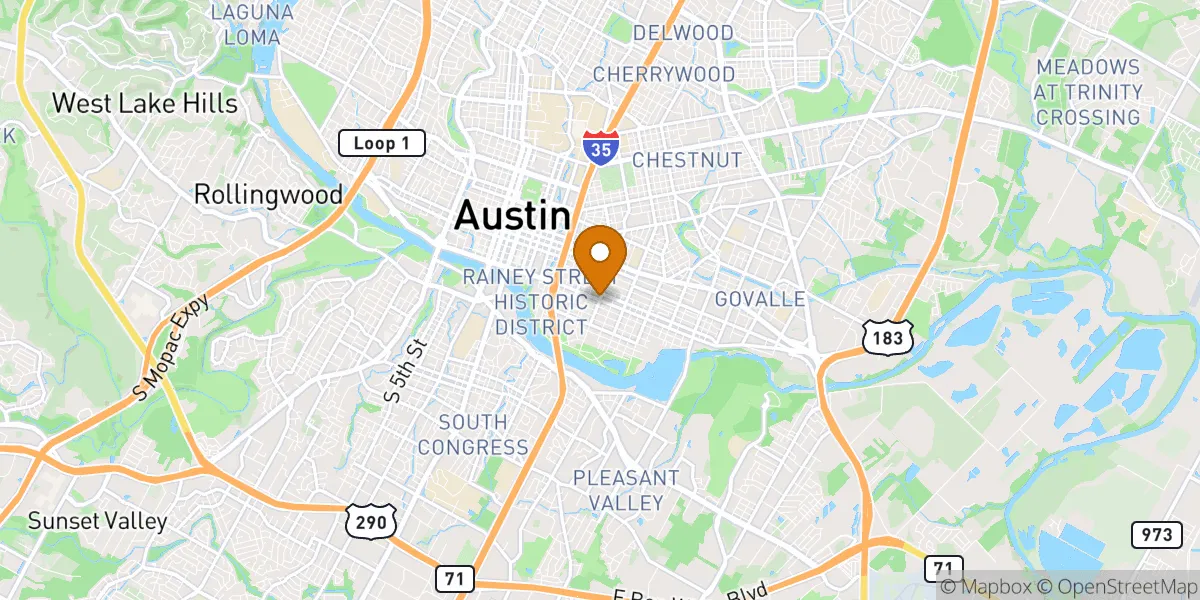  neighborhood map in Austin, TX