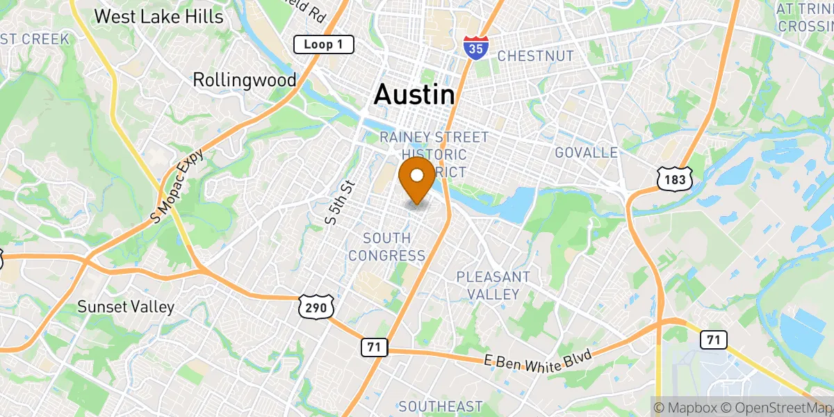  neighborhood map in Austin, TX