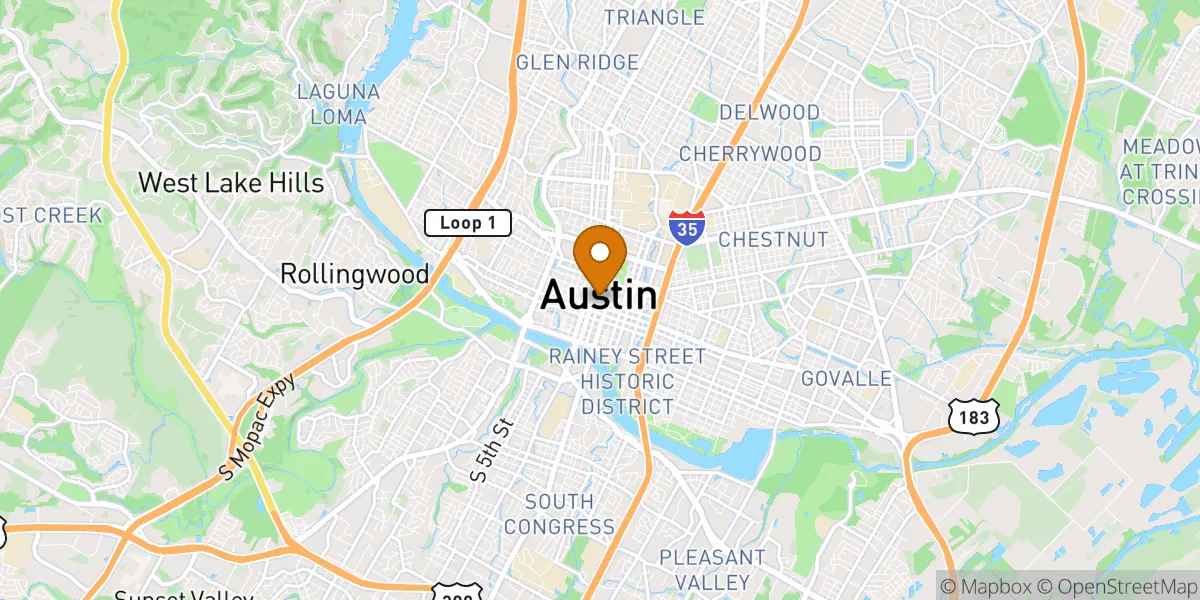  neighborhood map in Austin, TX
