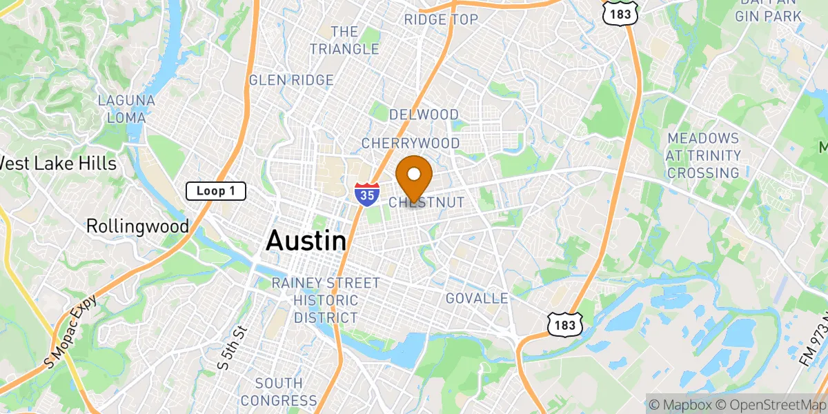  neighborhood map in Austin, TX