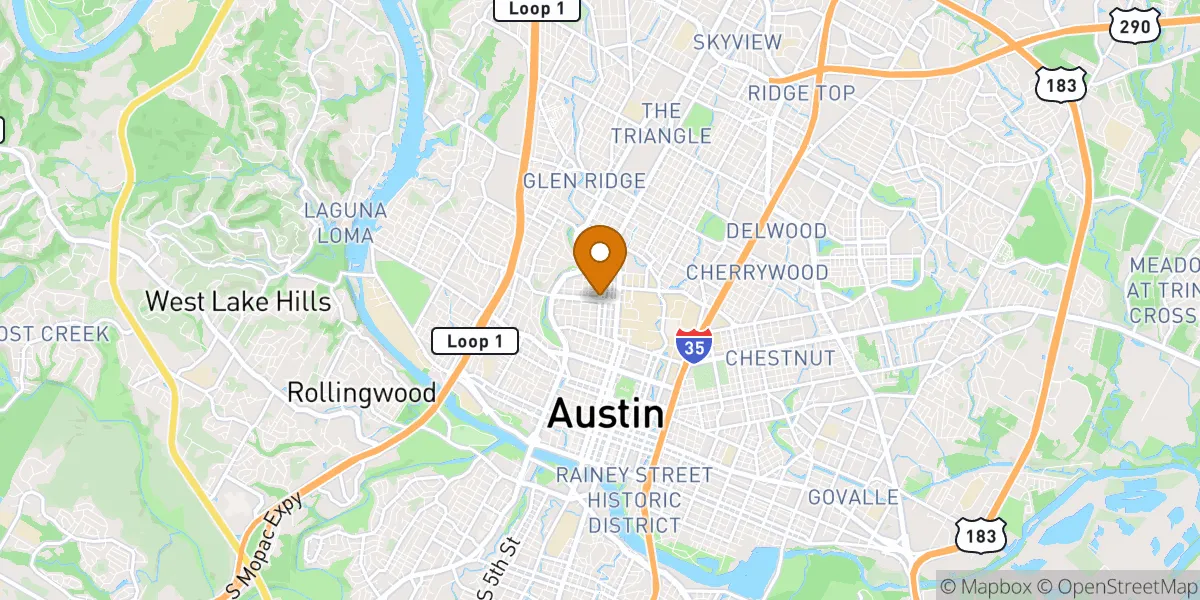  neighborhood map in Austin, TX