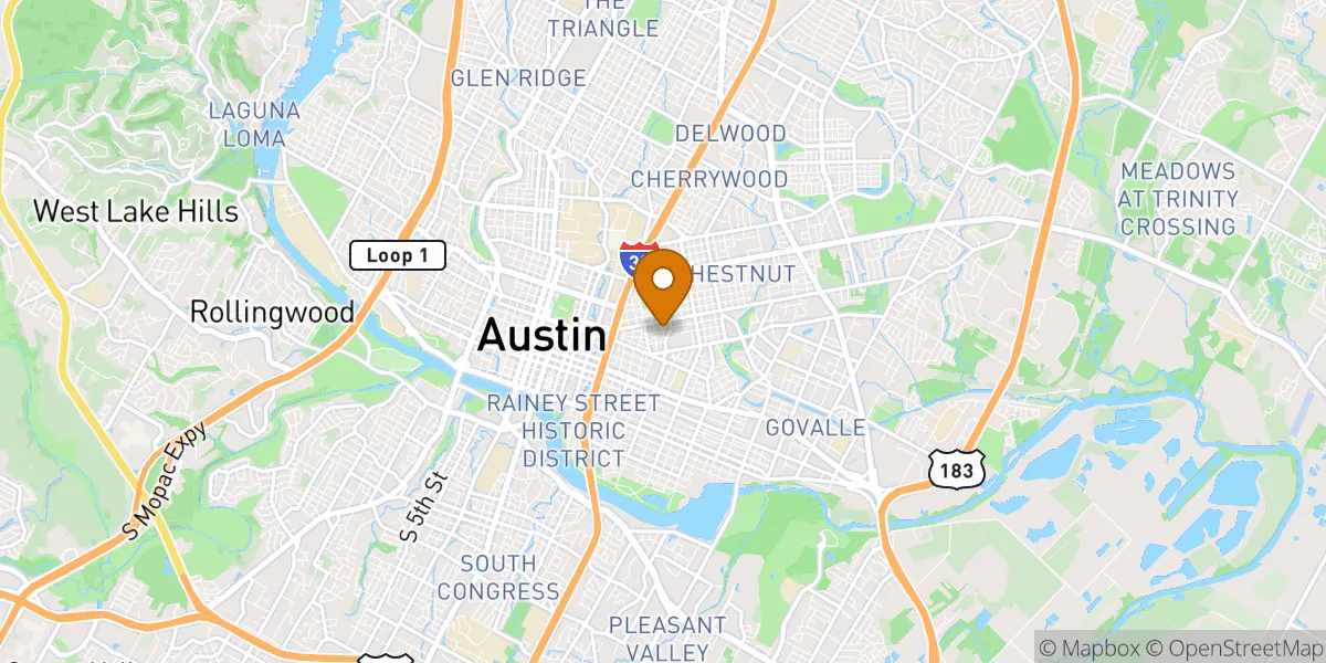  neighborhood map in Austin, TX